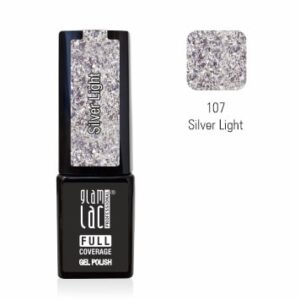 Oja semipermanenta GLF107 Silver Light 6ml