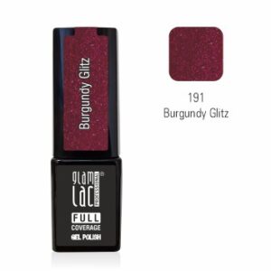 Oja semipermanenta GLF191 Burgundy Glitz 6ml