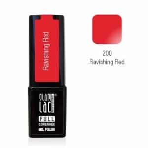 Ojă semipermanentă GLF200 Ravishing Red 6 ml