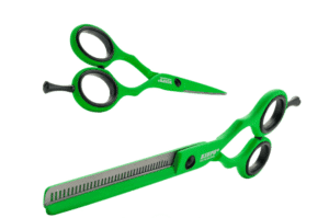 SET 2 FOARFECE TUNS SI FILAT DIN OTEL SPECIAL 420, GREEN TEA, KIEPE, 5.5 INCH