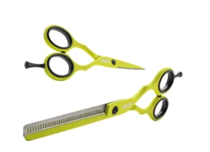 SET 2 FOARFECE TUNS SI FILAT DIN OTEL SPECIAL 420, LIME, KIEPE, 5.5 INCH