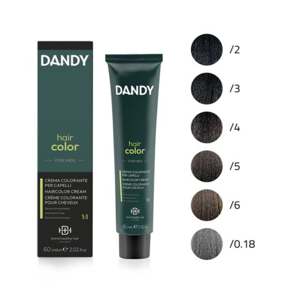 Vopsea bărbați fără amoniac Hair Color, Dandy