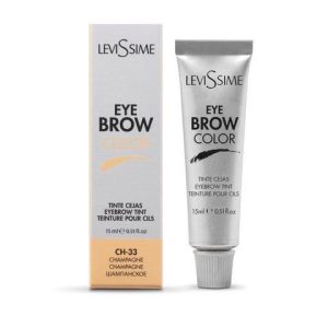 Vopsea pentru sprancene si gene, Eyebrow color, Champagne CH-33, Levissime, 15ml