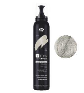 Spuma coloranta cu putere de acoperire fire albe, Silver, Refoam, Lisap Milano, 200ml