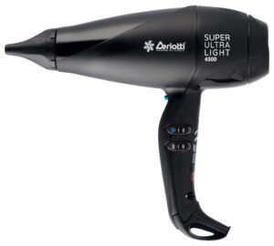 Uscator de par profesional, SUPER ULTRA LIGHT, Ceriotti, 2500W, NEGRU