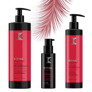 Pachet tratament intretinere par ondulat - Sampon+Tratament+Fluid, K-Time