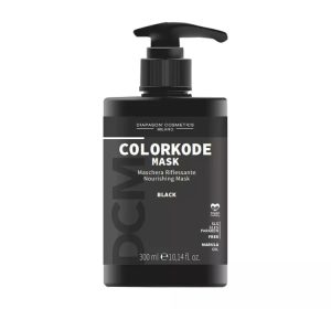 Masca coloranta revitalizanta cu ulei de macadamia, ColorCode Black, Diapason Milano, 300ml