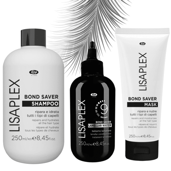 Bond Saver - Pachet Șampon+Mască+Apă Lamelară Reparare și Hidratare cu acțiune în profunzime