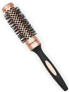 Perie rotunda ideala pentru firul gros, dificil, Gold Rose, Termix, 28Ø