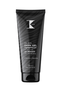 Gel fixare cu acoperire fire albe, Dark Gel, K-Time, 150ml