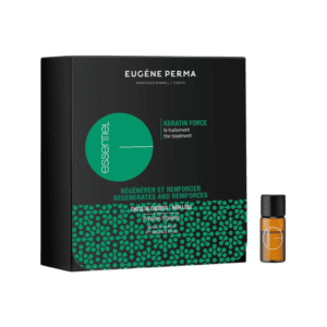 Fiole tratament cu keratina impotriva caderii parului, Essentiel Keratin Force, Eugene Perma, 12x3.5ml