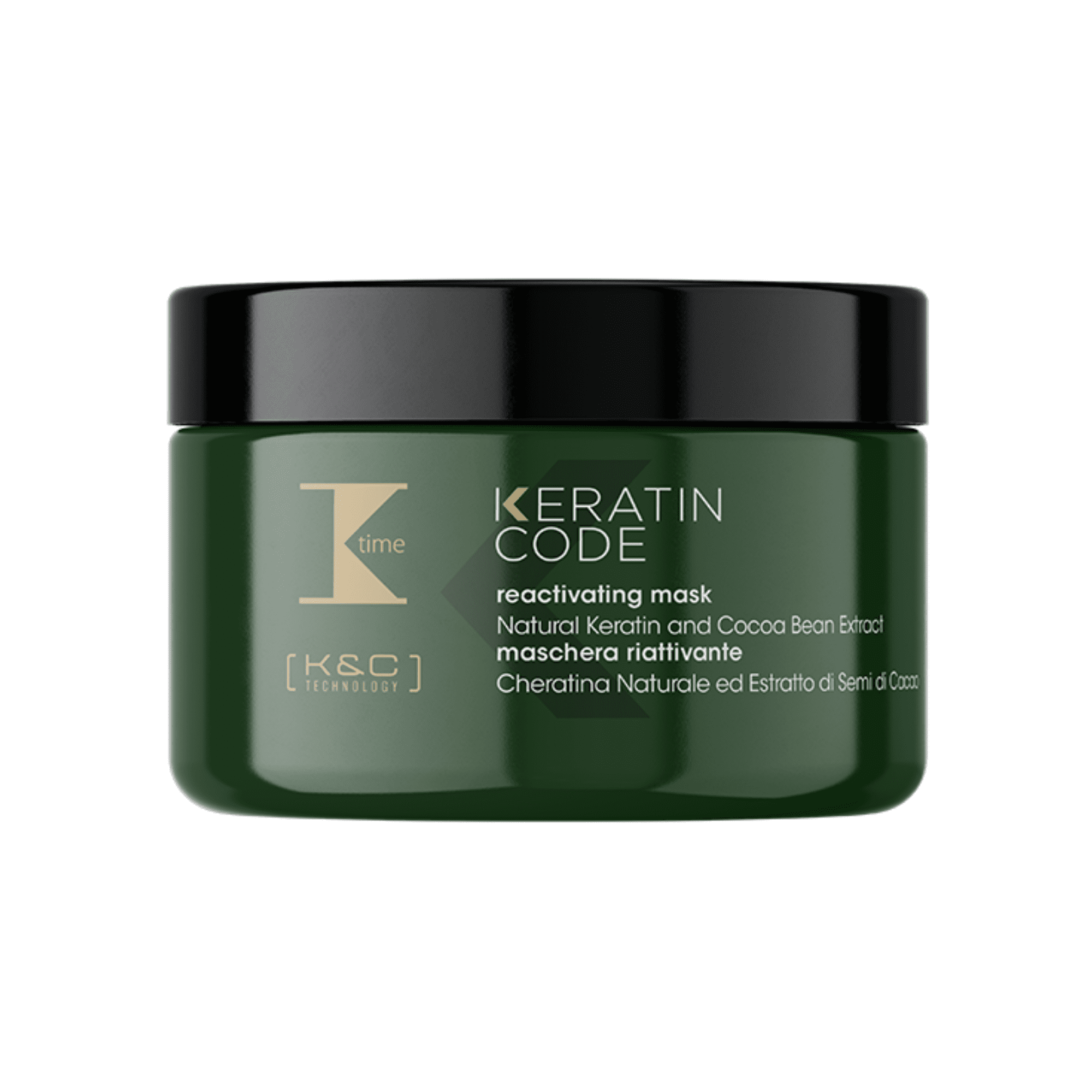 Mască tratament netezire Keratin Code, K-Time 250 ml