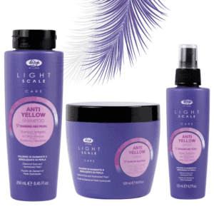LIGHT SCALE NO YELLOW - PACHET EFECT ARGINTIU CU EFECT HIDRATANT - SPUMA+SAMPON+MASCA