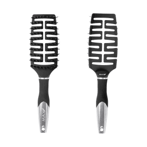 PERIE PENTRU DESCURCAREA PARULUI, FINGER BRUSH SILVER, MAXPRO