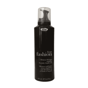 Spuma cu fixare usoara cu keratina si ulei de argan, Fashion Mousse Regular, Lisap Milano, 250ml
