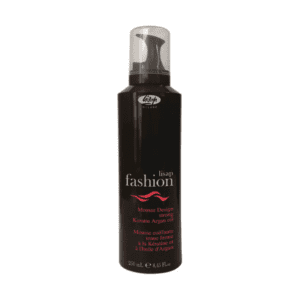 Spuma cu fixare puternica cu keratina si ulei de argan, Fashion Mousse Strong, Lisap Milano, 250ml