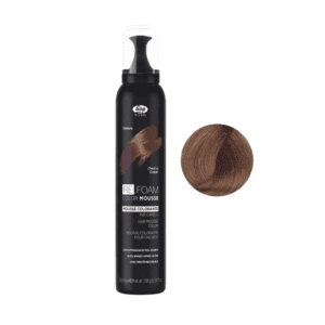 Spuma coloranta cu putere de acoperire fire albe, Chestnut, Refoam, Lisap Milano, 200ml