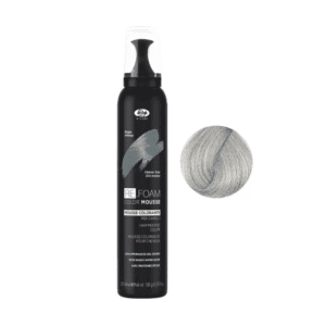 Spuma coloranta cu putere de acoperire fire albe, Intense Grey, Refoam, Lisap Milano, 200ml