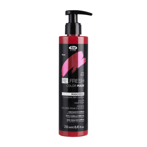 Mască colorantă, Pink, REFRESH COLOR, LISAP MILANO, 250 ml