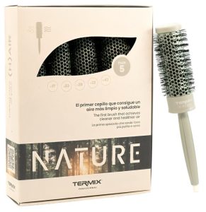 Set perii rotunde ideale pentru firul subtire, Nature, Termix, (17,23,28,32,43Ø)